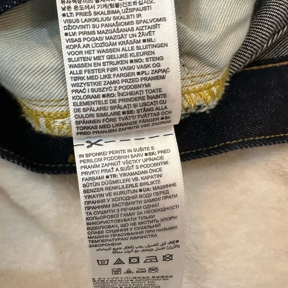 GAP Extra Baggy Utility Navy Straight Jeans Classic Comfort 36x32 Big and Tall - Picture 7 of 16